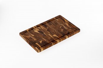 TÁBUA TECA MULTIUSO 39X25X2 CM MADEIRA INVERTIDA SLIM