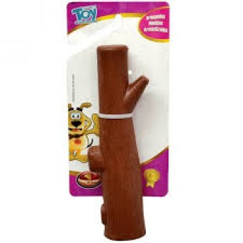 BRINQUEDO CAES GALHO BORRACHA MACICO FURACAOPET - M