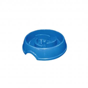 COMEDOURO PLAST. COMA MELHOR SLIM FURACAOPET - AZUL