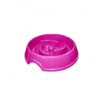 COMEDOURO PLAST. COMA MELHOR SLIM FURACAOPET - ROSA