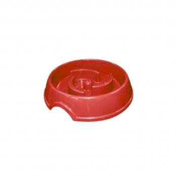 COMEDOURO PLAST. COMA MELHOR SLIM FURACAOPET - VERMELHO