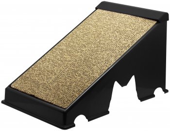 ARRANHADOR GATO RAMPA PLAST. FURACAOPET - BLACK