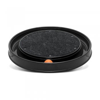 ARRANHADOR GATO REDONDO FURACAOPET - BLACK