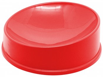 COMEDOURO PLAST. GATO PRIME 200 ml - VERMELHO