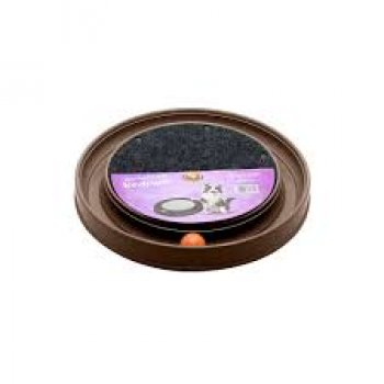 ARRANHADOR GATO REDONDO FURACAOPET - MARROM (EXPORT)