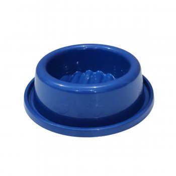 COMEDOURO PLAST. ANTI-FORMIGA PRIME FURACAOPET N1 - 300 ml (AZUL)