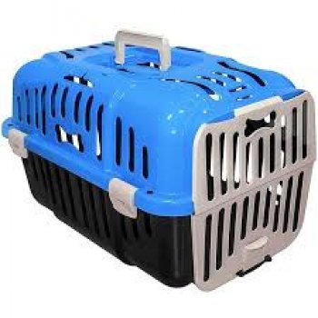 CAIXA DE TRANSP. JOY FURACAOPET N1 - BLACK C/ AZUL