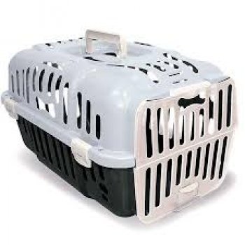 CAIXA DE TRANSP. JOY FURACAOPET N1 - BLACK C/ CINZA