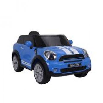 CARRO ELET. MINI PACEMAN COM R/C  - 12V - AZ (P55)