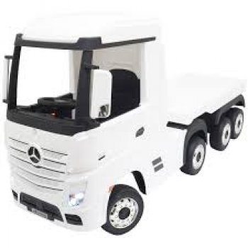 CAMINHÃO ELÉTRICO COM CONTROLE REMOTO - 12V BRANCO