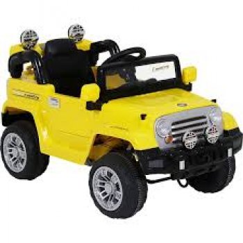 JIPE ELET. TRILHA AMARELO COM CONTROLE REMOTO 12V - BEL