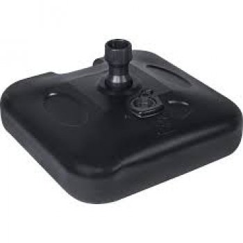 BASE PARA GUARDA-SOL OU OMBRELLONE 18 KG - PRETA - BEL (P55)