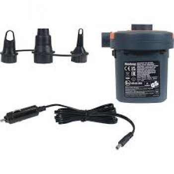 BOMBA ELÉTRICA 12V - 96W PARA INFLAVEIS COM ENTRADA PARA ACENDEDOR DE CARRO (P55)
