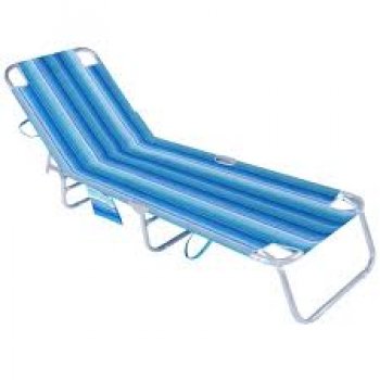 CADEIRA BEL ESPREGUICADEIRA  NACIONAL COMFORT LISTRAS AZUL