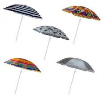 GUARDA-SOL CLASSIC 2,00 M POLIESTER + SILVER COATING ESTAMPAS SORTIDAS - BEL