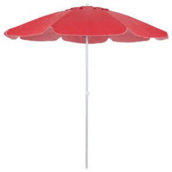 GUARDA-SOL BAGUM 1,80 M CABO DE ALUMINIO VERMELHO - BEL
