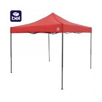 GAZEBO DOBRAVEL 3 X 3 M PAGODA VERMELHO - BEL
