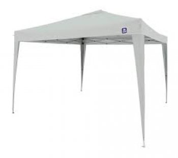 TENDA GAZEBO ALUMINIO DOBRAVEL - 3 M X 3 M - POLIESTER - BRANCO (P55)