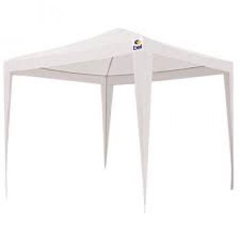 TENDA GAZEBO 2 m x 2 m - POLIETILENO - BRANCO (P55)
