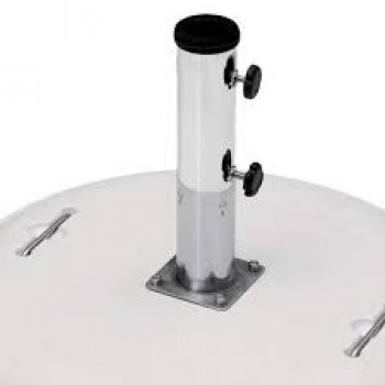 BASE 50 kg P/ OMBR. CONCR. RED. RODAS BRANCO
