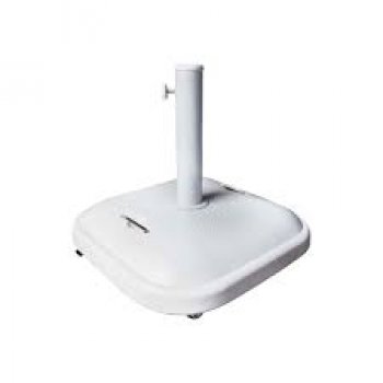 BASE 37 kg P/ OMBR. QUAD. RODAS BRANCO