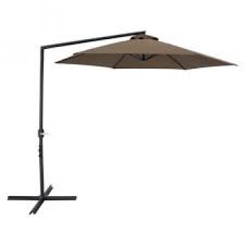 OMBRELLONE VENEZA SUSP. 3 m - MARROM (P55)