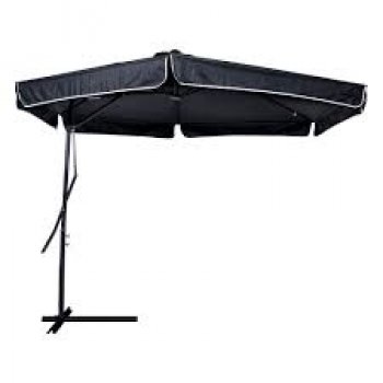 OMBRELLONE SUSPENSO ALAVANCA OSLO 3 m - PRETO (P55)