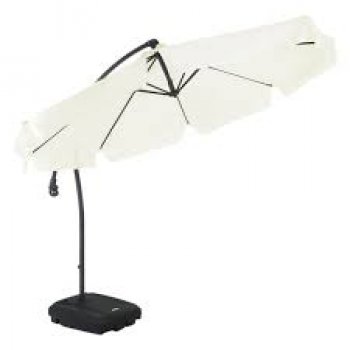 OMBRELLONE SUSP C/BASE BUZIOS 3,0 M BEGE (P55)