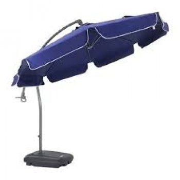 OMBRELLONE SUSP C/BASE BUZIOS 3,0 M AZUL (P55)