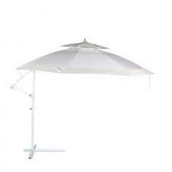 OMBRELLONE SUSP. 3,50 m DOUBLE-TOP GIRAT360GRAUS BR 8950