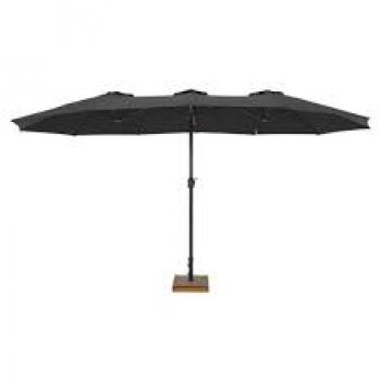 OMBRELLONE RETANGULAR OVERSIZE 4,60 m x 2,70 m - PRETO