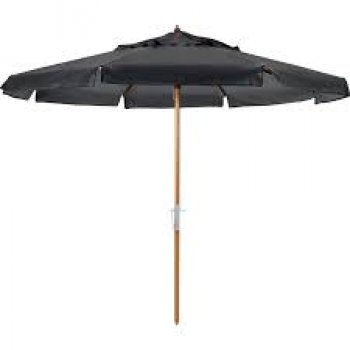 OMBRELLONE POSITANO BAGUM 2,40 m - PRETO (P55)