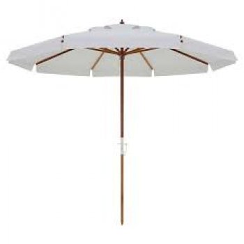 OMBRELLONE POSITANO BAGUM 2,40 m - BRANCO (P55)
