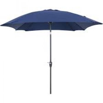 OMBRELLONE PISA POLIESTER MANIVELA  ARTICULADO 2,5 m  AZUL MARINHO - BEL