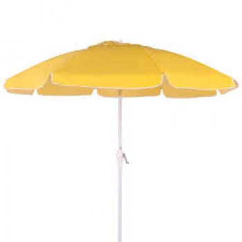 OMBRELLONE MARESIAS BAGUM 2,20 m ALUM/ART/MANIV. AMARELO (P55)