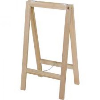 CAVALETE EM MADEIRA 40 CM X 75 CM  BEL (P55)