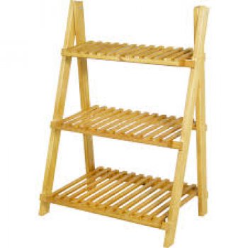 ESTANTE MULTIUSO 3 NÍVEIS EM MADEIRA 66 CM X 40 CM X 89 CM BEL (P55)