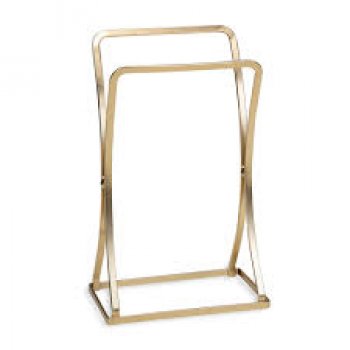SUPORTE TOALHA MÃO CURVY DOURADO - BEL (P55)