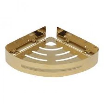 SUPORTE SHAMPOO CANTO CURVY DOURADO - BEL (P55)