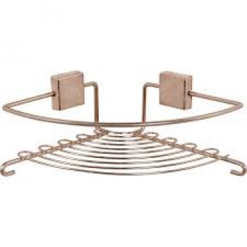 SUPORTE SHAMPOO CANTO CURVY COBRE - BEL (P55)