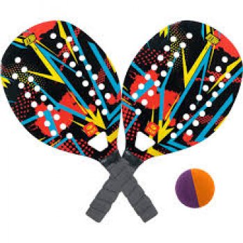 KIT RAQUETE BEACH TENNIS RED BT100 - BEL