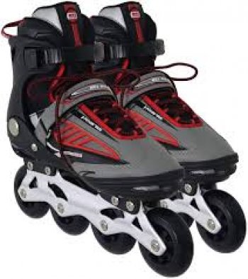 INLINE ROLLERS FUTURE ABEC-7 ALUM 43 - VERMELHO  (P88-10)