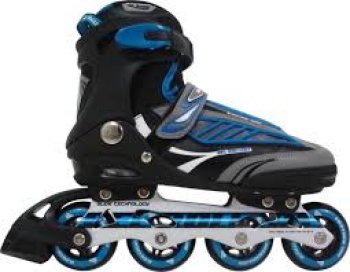 INLINE ROLLERS FUTURE ABEC-7 ALUM 41 - AZUL  (P88-10)