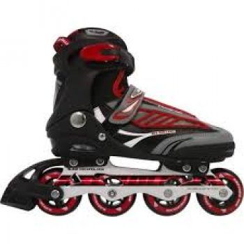 INLINE ROLLERS FUTURE ABEC-7 ALUM 40 - VERMELHO  (P88-10)