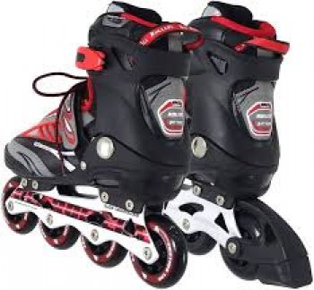 INLINE ROLLERS FUTURE ABEC-7 ALUM 38 - VERMELHO  (P88-10)