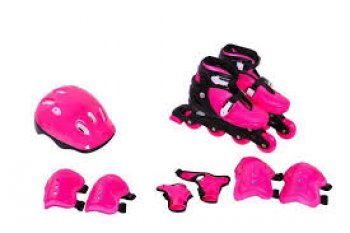 KIT RADICAL ROLLERS COMPLETO (M) ROSA (33-36) (P55)