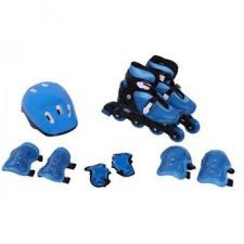 KIT RADICAL ROLLERS COMPLETO AZUL (M) 6657 (33-36) (P55)