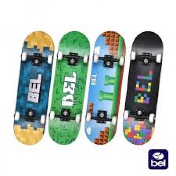 SKATEBOARD RADICAL INICIANTE GAMES - SORTIDO  (4019) (P55)