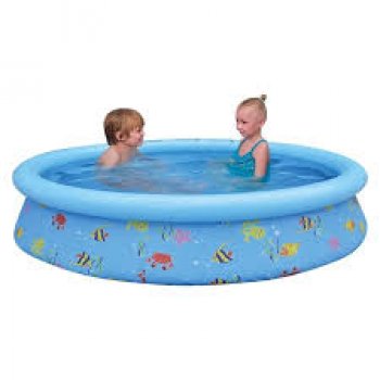 PISCINA INFLÁVEL INFANTIL ESTAMPA DIVERTIDA 1000 L (1,68 m x 51 cm) (P55)