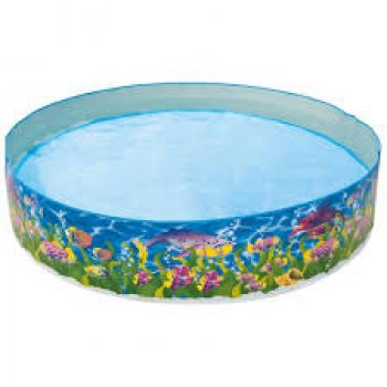 PISCINA SEMIRRIGIDA VIDA MARINHA 1000 LITROS (183 cm x 38 cm) - BEL (P55)